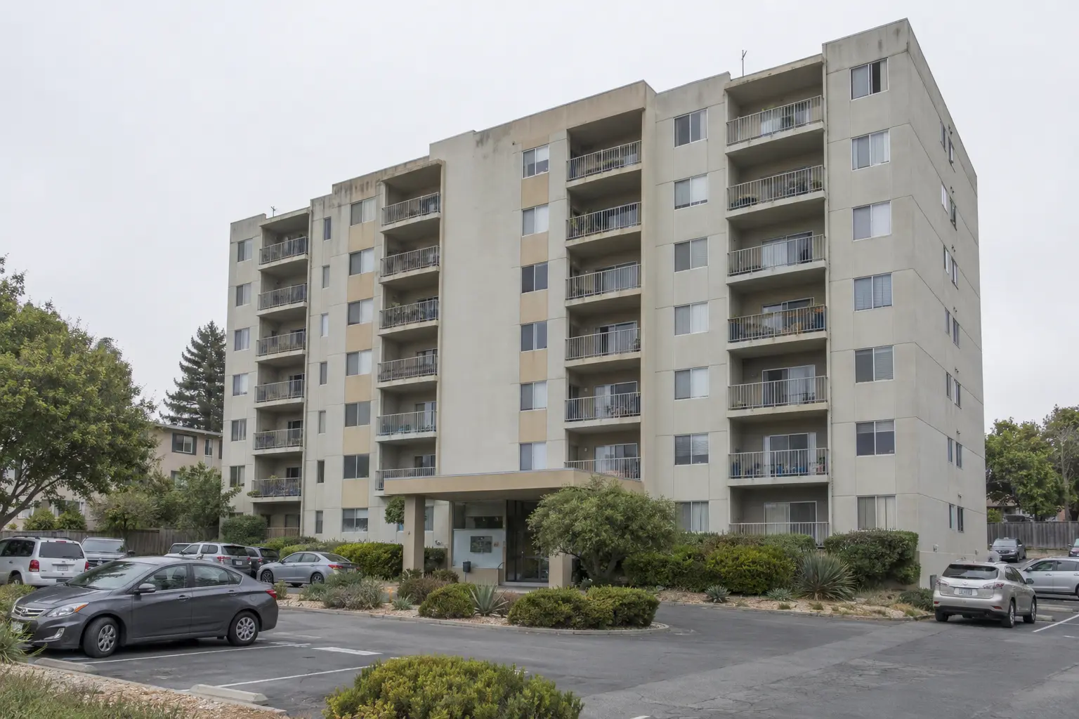 AI visualization of a Bay Area multifamily community
