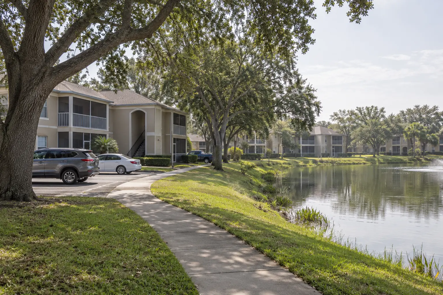AI visualization of a Tampa Bay multifamily community