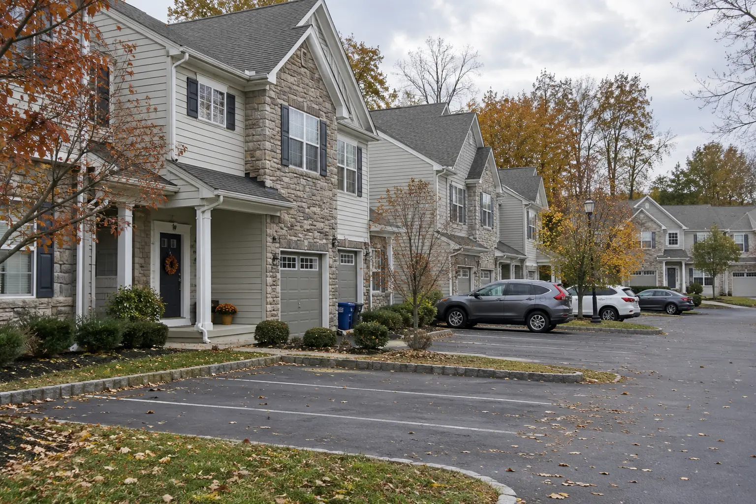 AI visualization of a Westchester multifamily community