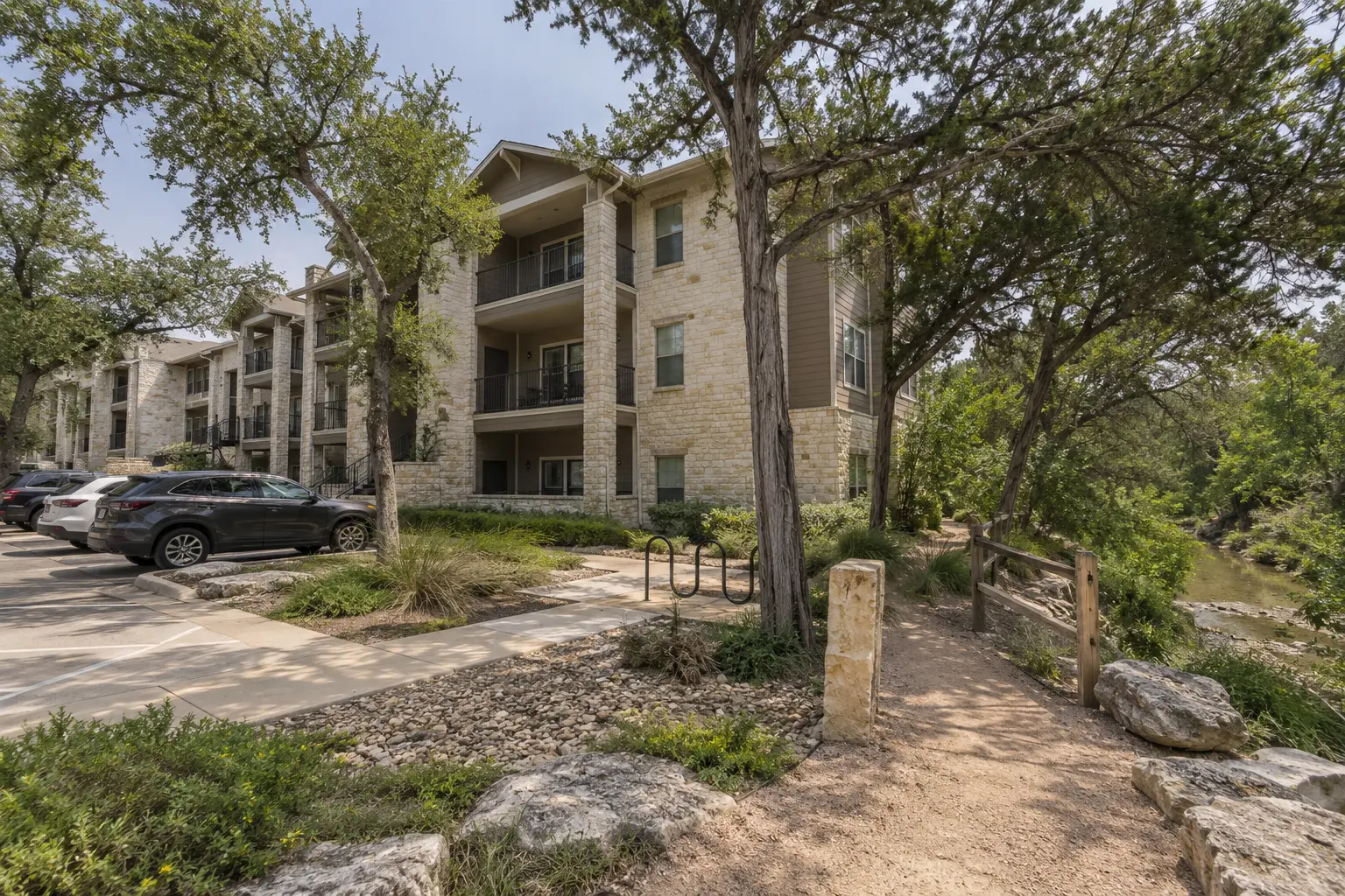 AI visualization of an Austin multifamily community